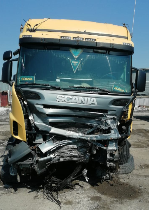 Скания после ДТП