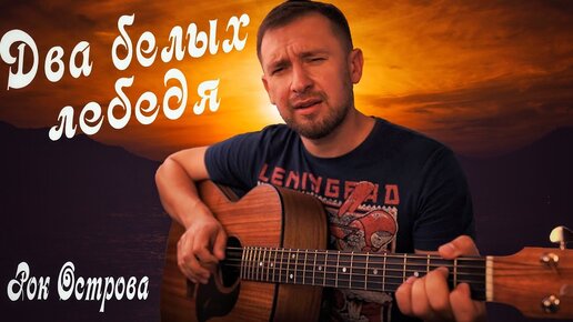 Descargar video: Очень красивая песня / два белых лебедя - Владимир Захаров / рок острова / кавер