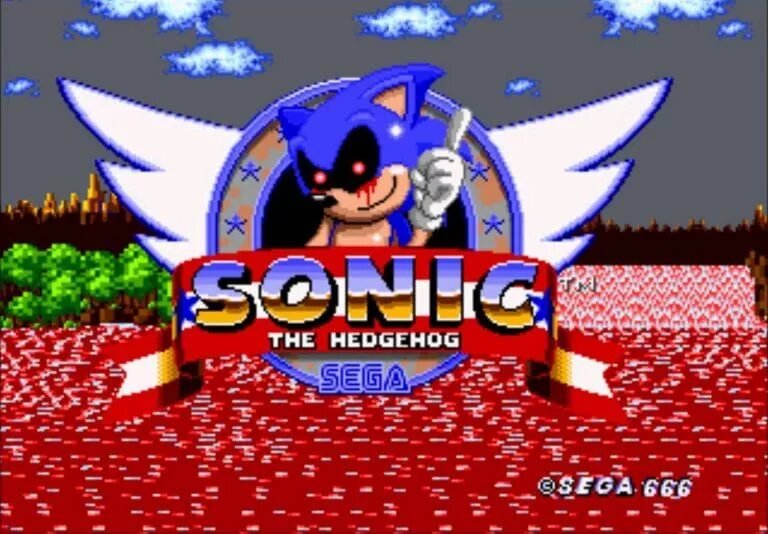 Скриншот из sonic.exe