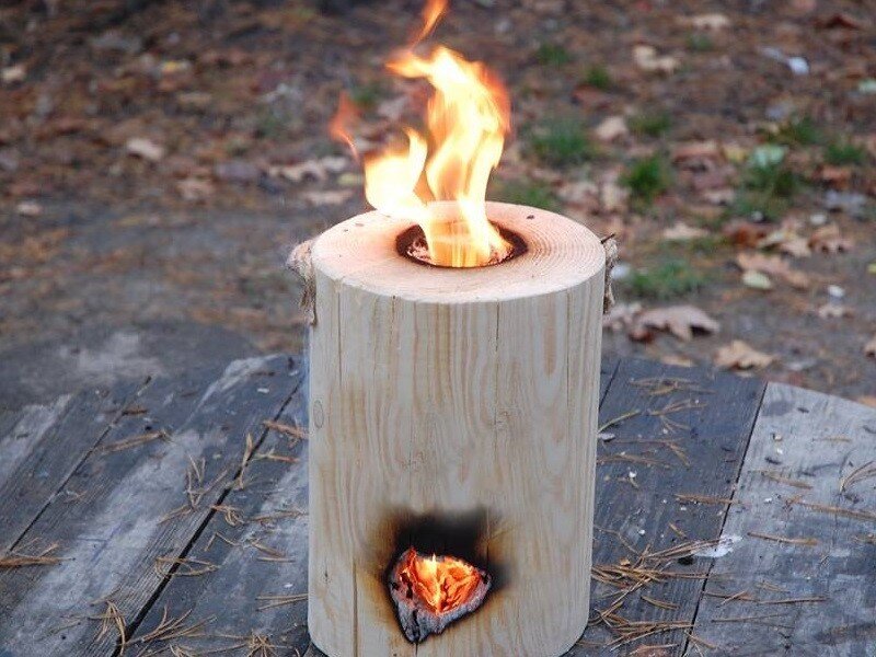 Разделение бревна на секторы