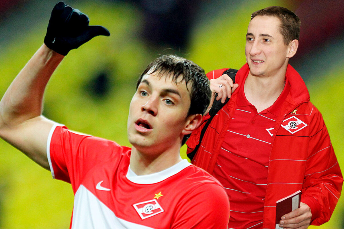 Быстров и Дзюба в составе "Спартака"