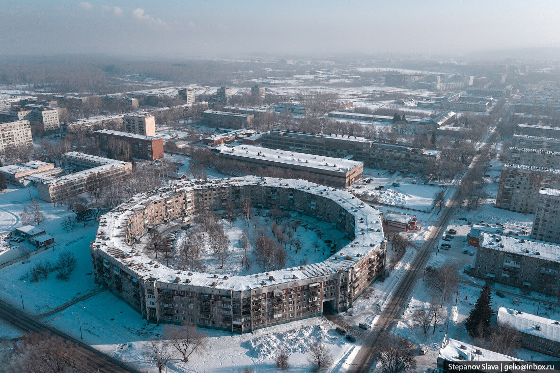 Новокузнецк Запсиб круглый дом