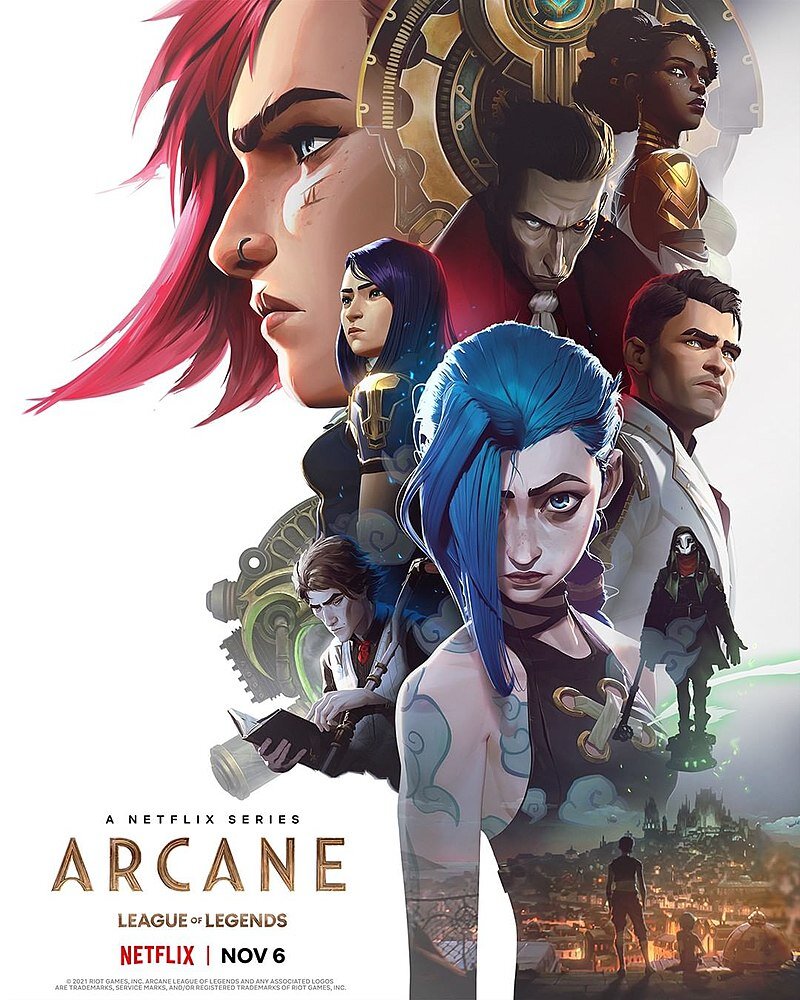 "Аркейн". Мультсериал Netflix.