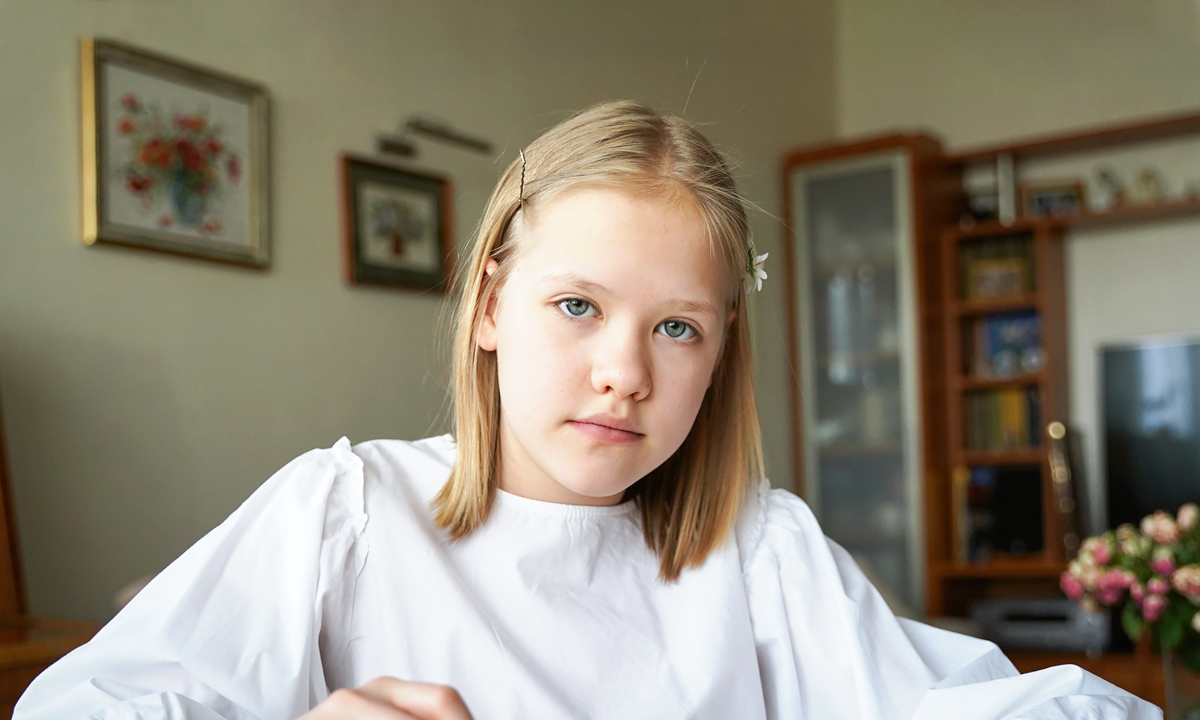 Аня Виноградова, наша подопечная