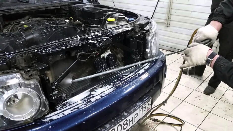 Внешняя промывка