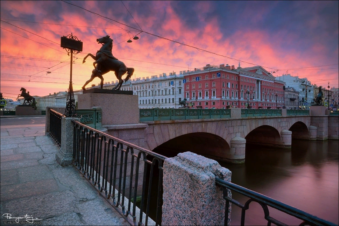 мост через фонтанку санкт петербург