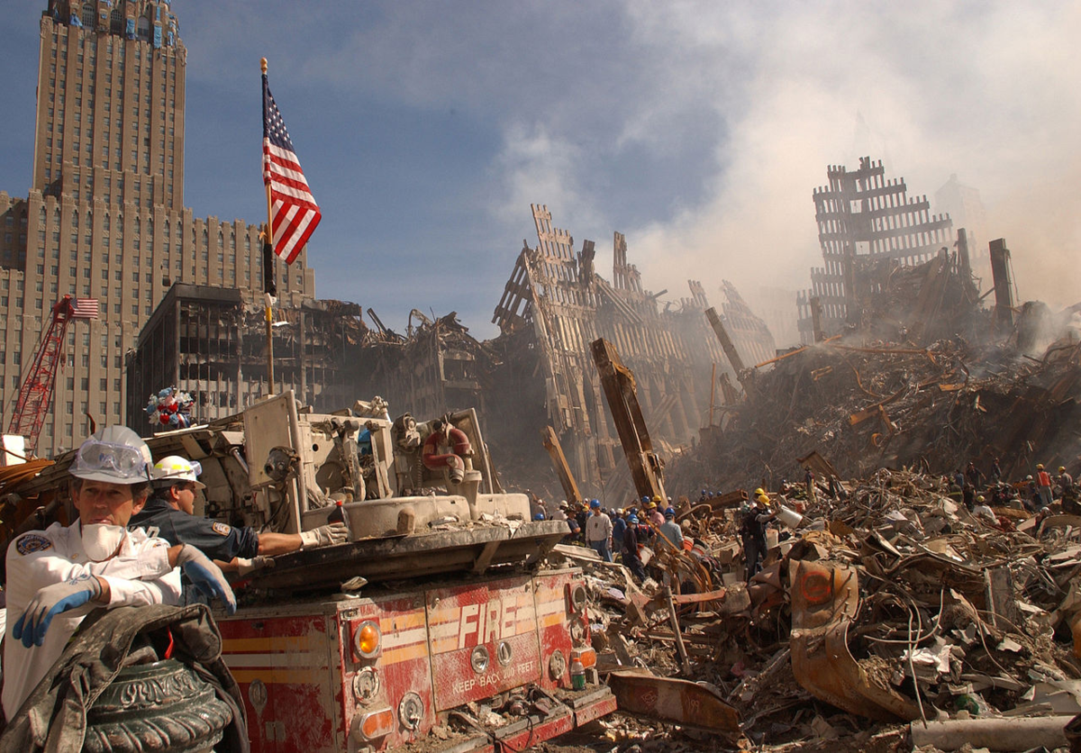 Теракты 11 сентября 2001 года.
