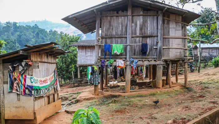 Типичная деревенская картина