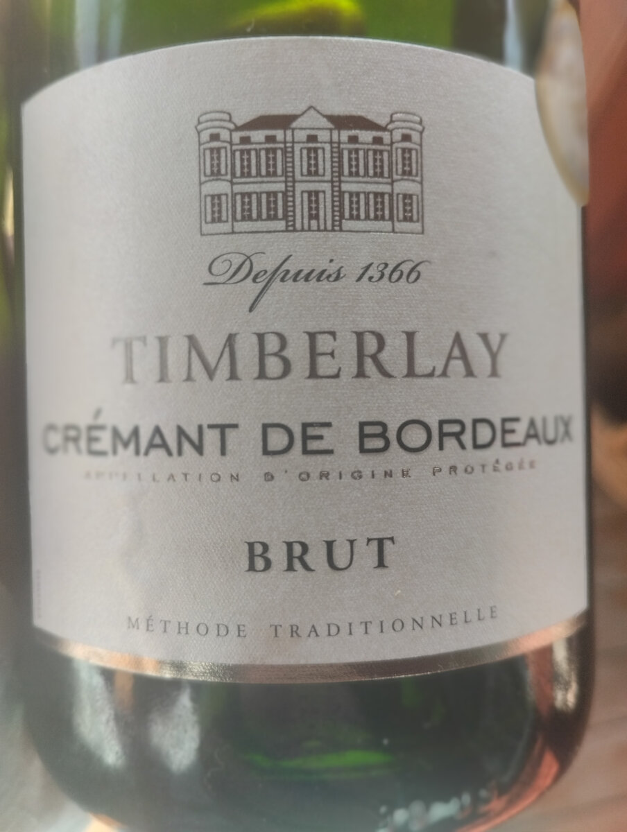 Белое игристое вино Timberlay Cremant de Bordeaux | Совсем не Паркер | Дзен