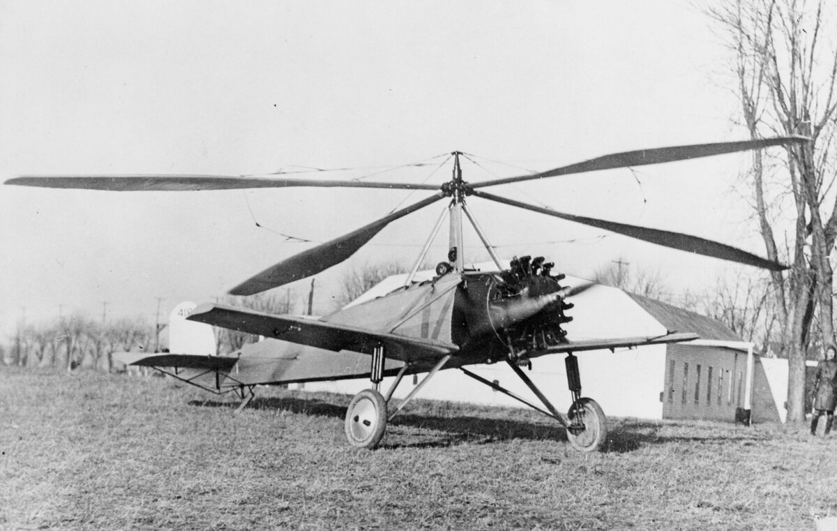 Cierva C.8W - один из первых автожиров компании Cierva Autogiro Company. Великобритания, 1932 год