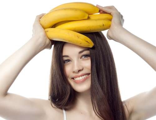 Кондиционер для волос с бананом