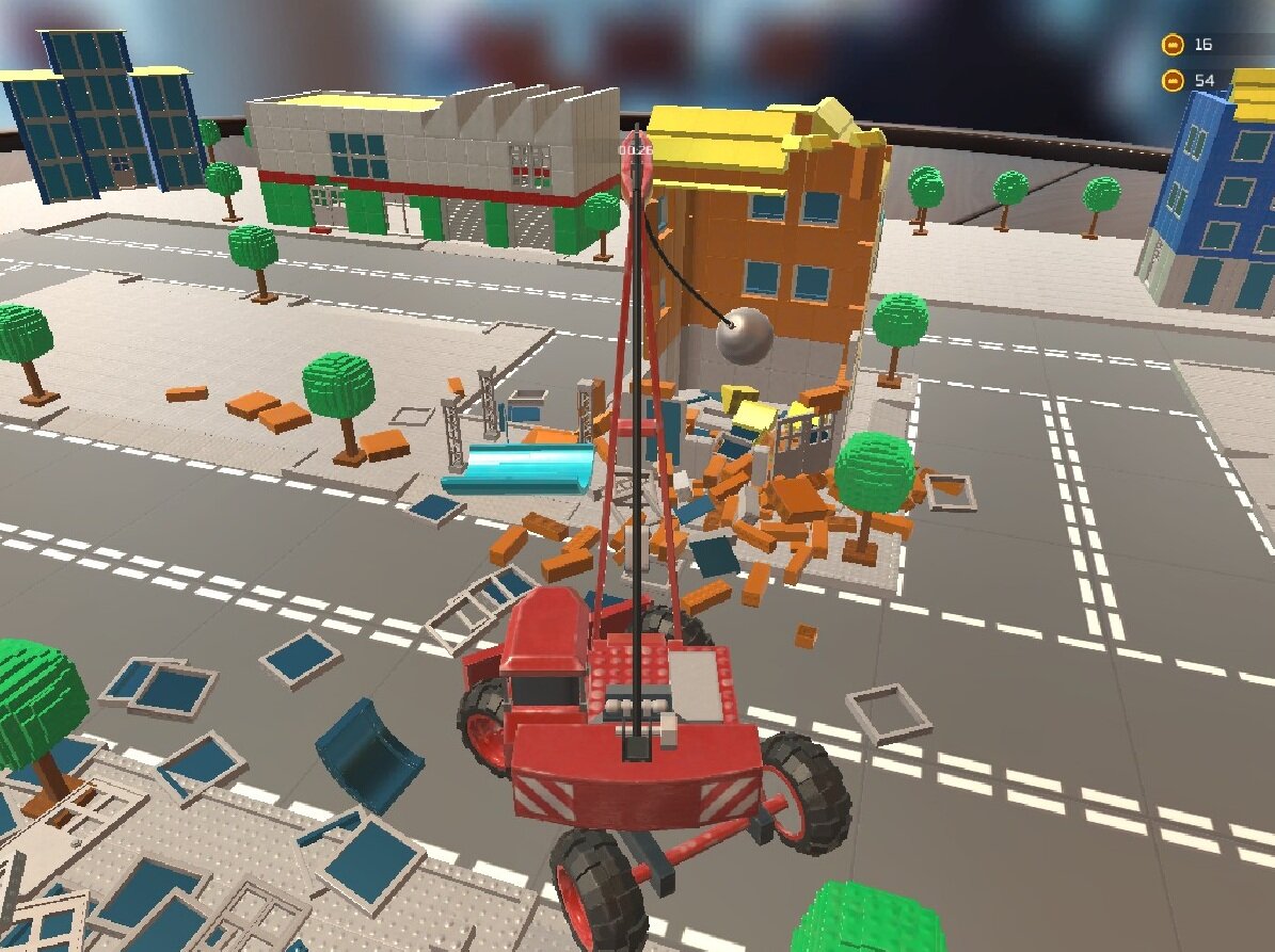 Начинаем снос зданий. Обзор игры Demolition Engineer | Обзоры на игры steam  | Дзен