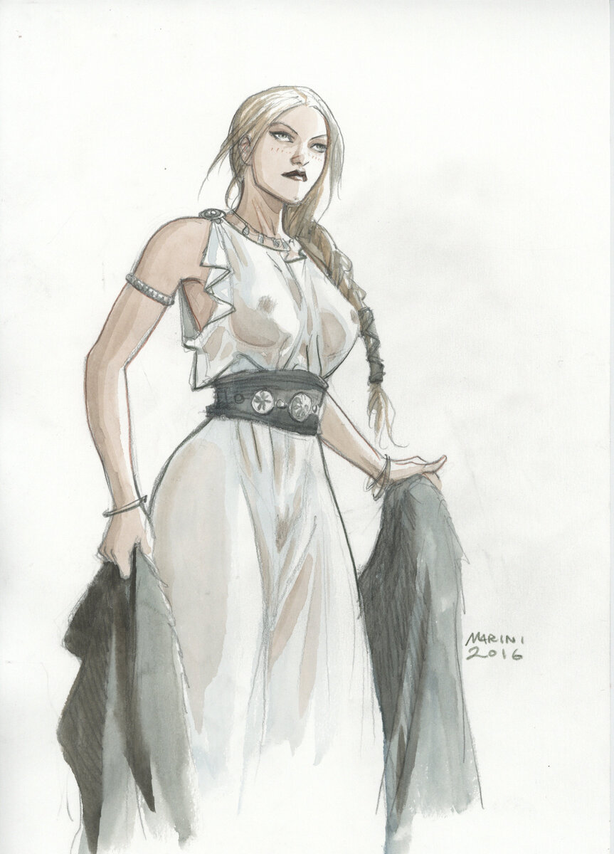 Туснельда. Рисунок из сети