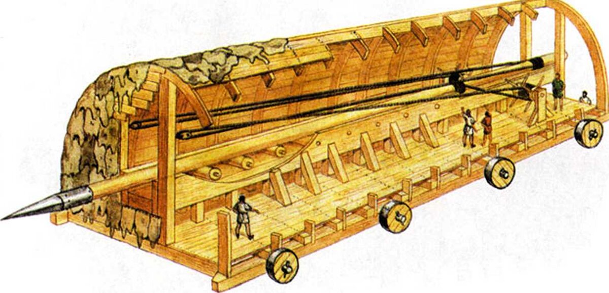Система таран. Таран стенобитное орудие. Осадные орудия средневековья Таран. Стенобитные орудия монголо-татар. Осадные орудия древней Греции.