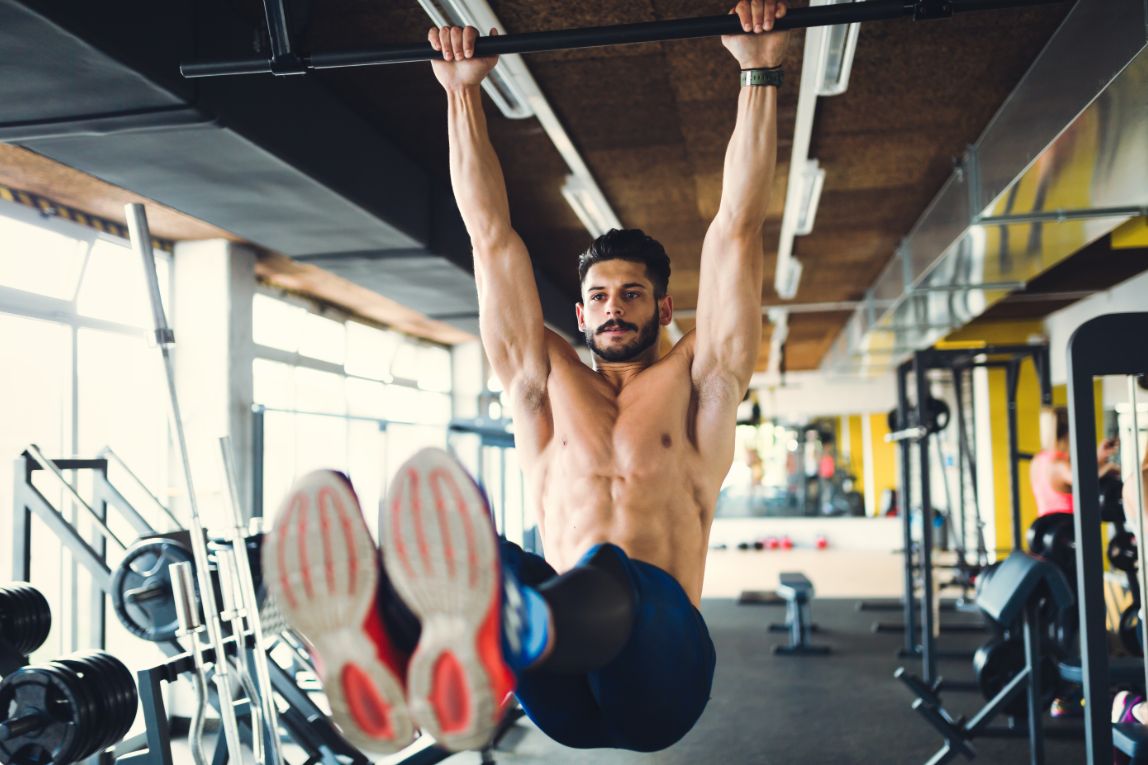 Shutterstock man Pull ups Weight