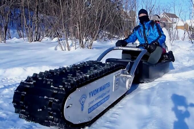 mtt-136 - новый вид снегохода