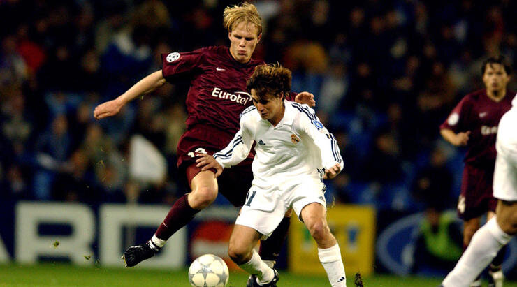 Кляйн в матче против "Реала"