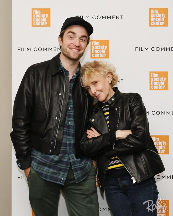 Роберт Паттинсон и Клэр Дени. 4 апреля 2019 года. Нью-Йорк. Промо "Высшего общества"