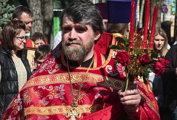 Протоиерей Роман Гуцу, благочинный Всеволожского округа Выборгской епархии, настоятель храма Спаса Нерукотворного Образа во Всеволожске.