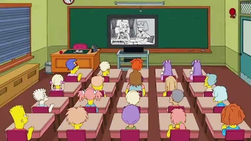 Урок в видеоформате. Мечта нашего правительства. Учитель не нужен, достаточно кого-нибудь для присмотра за детьми.