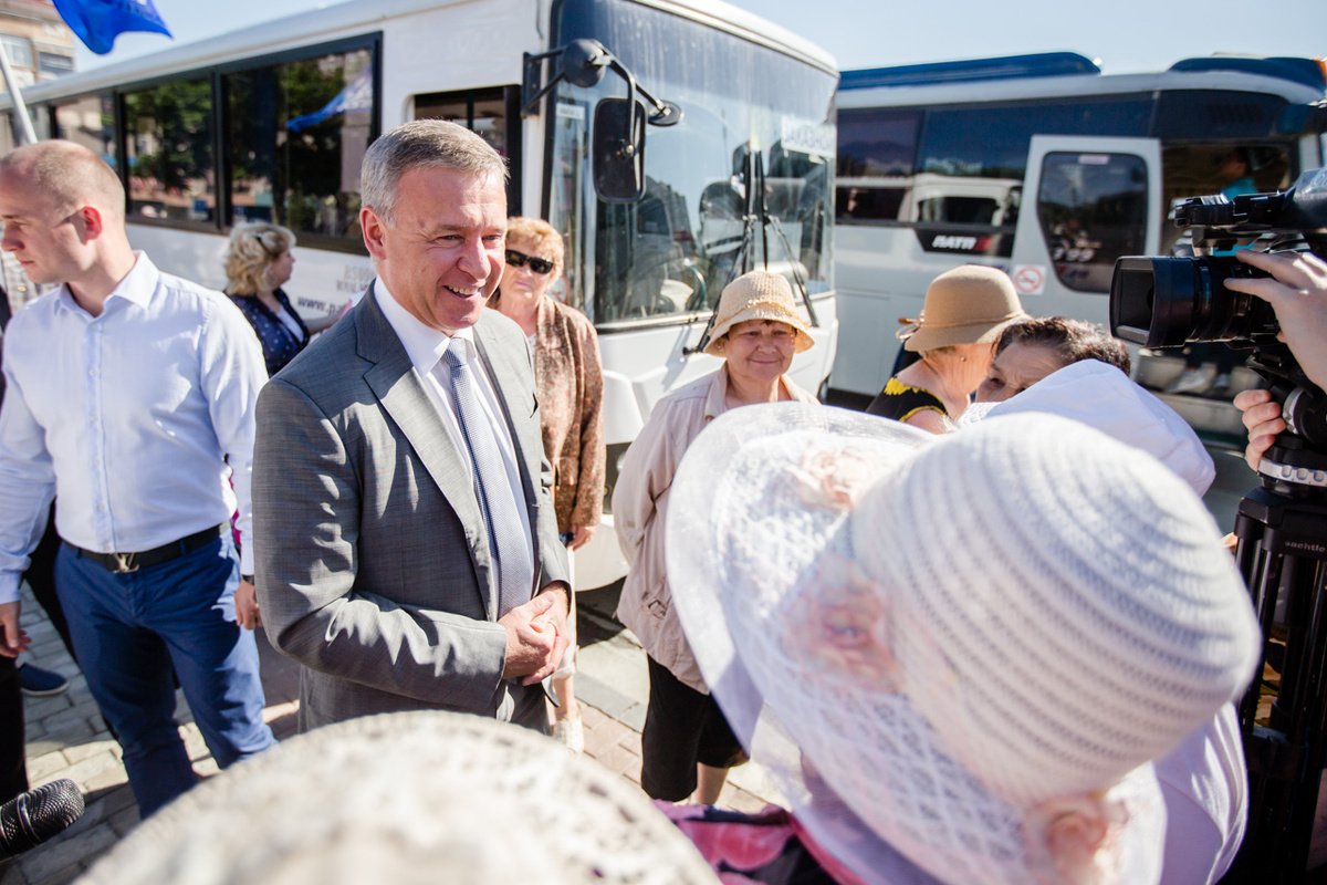 Мэр Южно-Сахалинска Сергей Надсадин