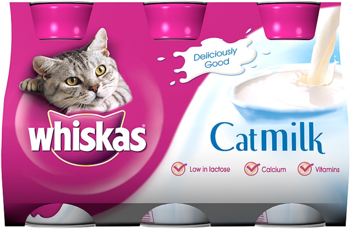 Whiskas CatMilk (3 бутылочки)