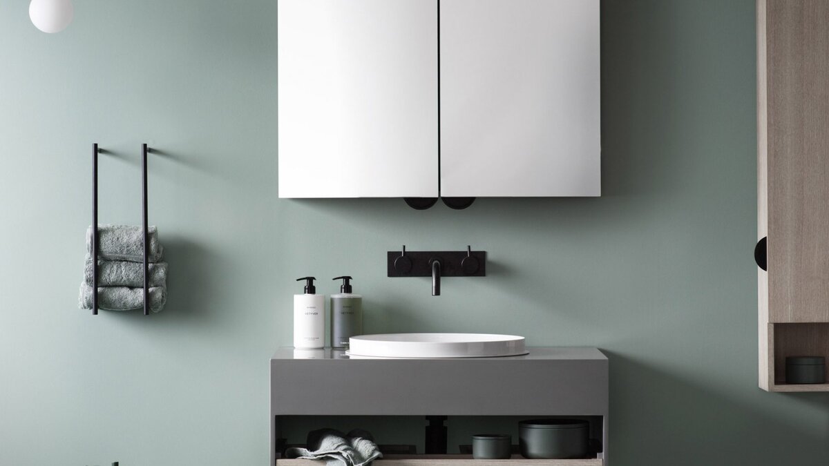 мебель для маленьких ванных комнат