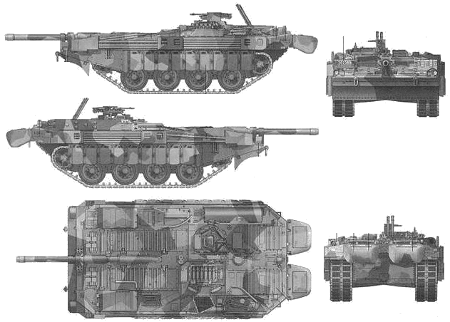 Strv 103 чертеж