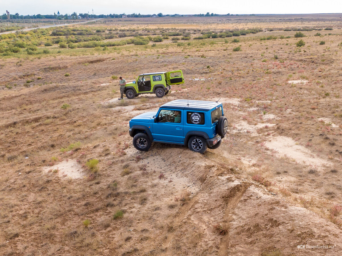 Новый Suzuki Jimny. Проехал на этом авто 500 км по Калмыкии и сделал неожиданный вывод ???