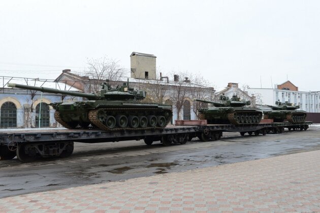 Танки Т-80БВМ, модернизированные АО "Омсктрансмаш", transmash-omsk.ru