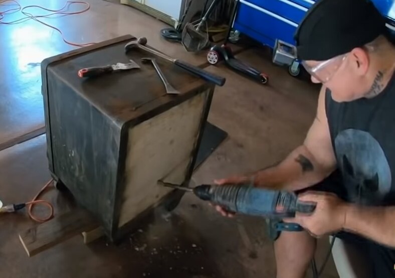 Но для перфоратора это семечки.