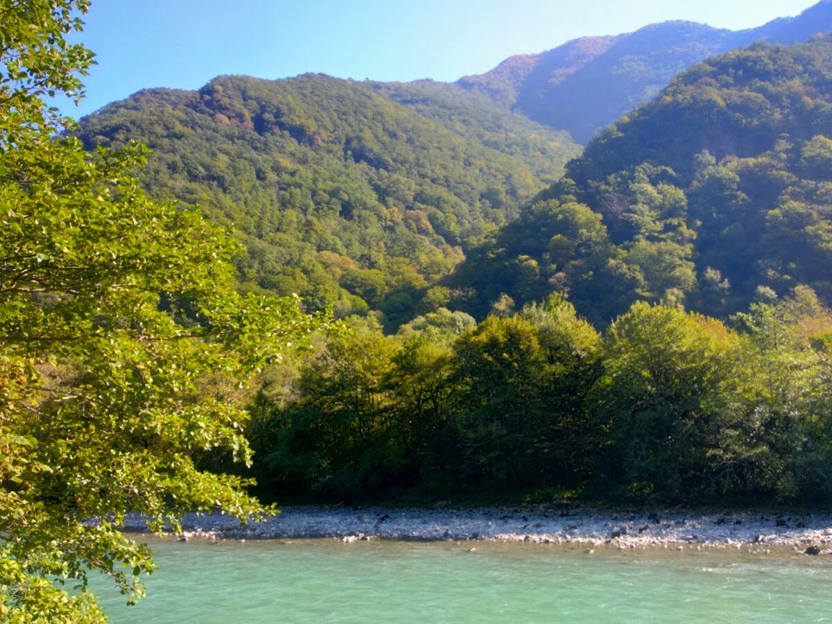 река. Бзыбь