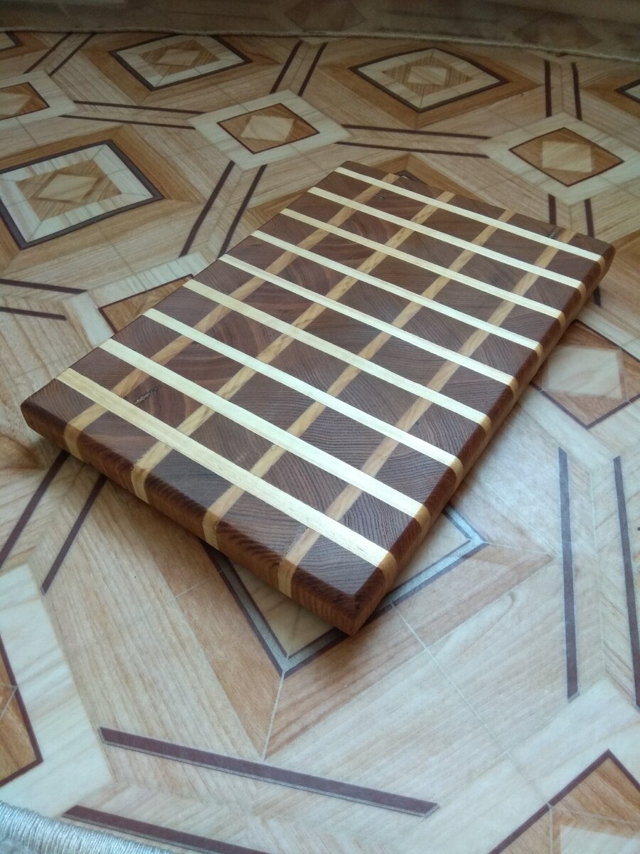 Торцевая ломкая из дуба и березы