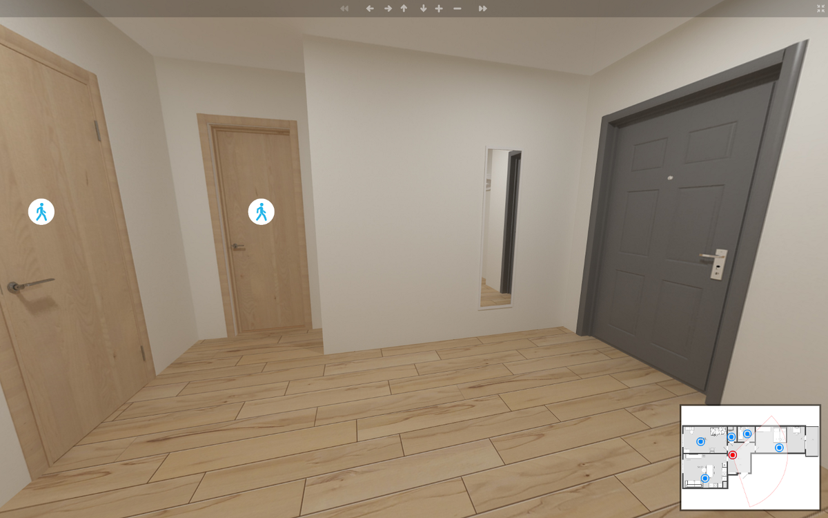 Пример виртуального тура для зарегистрированных в Нмаркет.ПРО пользователей