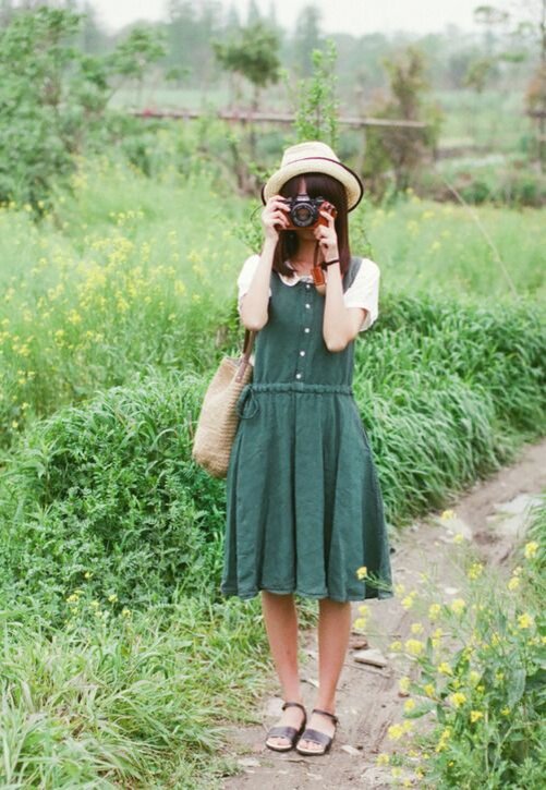 Mori Girl - Mori Girl.  Girls from the forest - the direction of the late 2000s.
