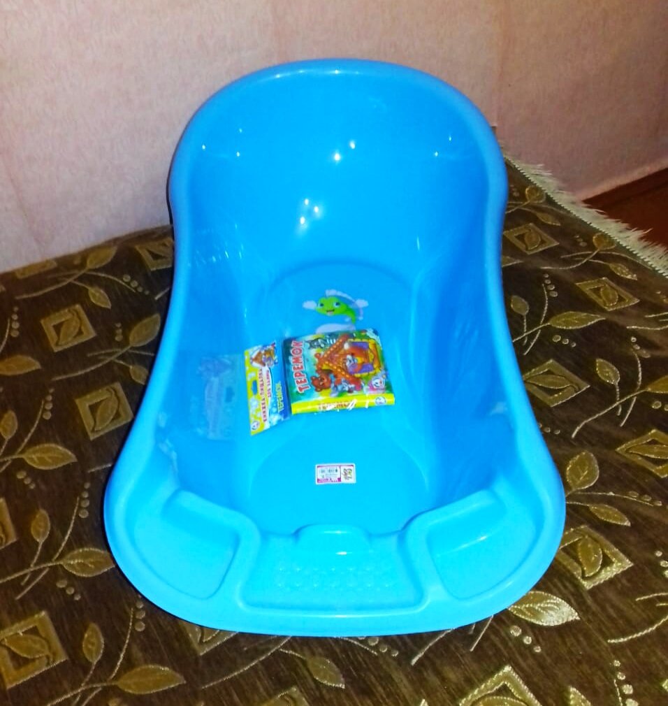 Наша первая ванночка)