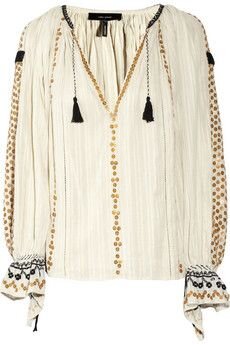 Современная цитата народной женской блузы.