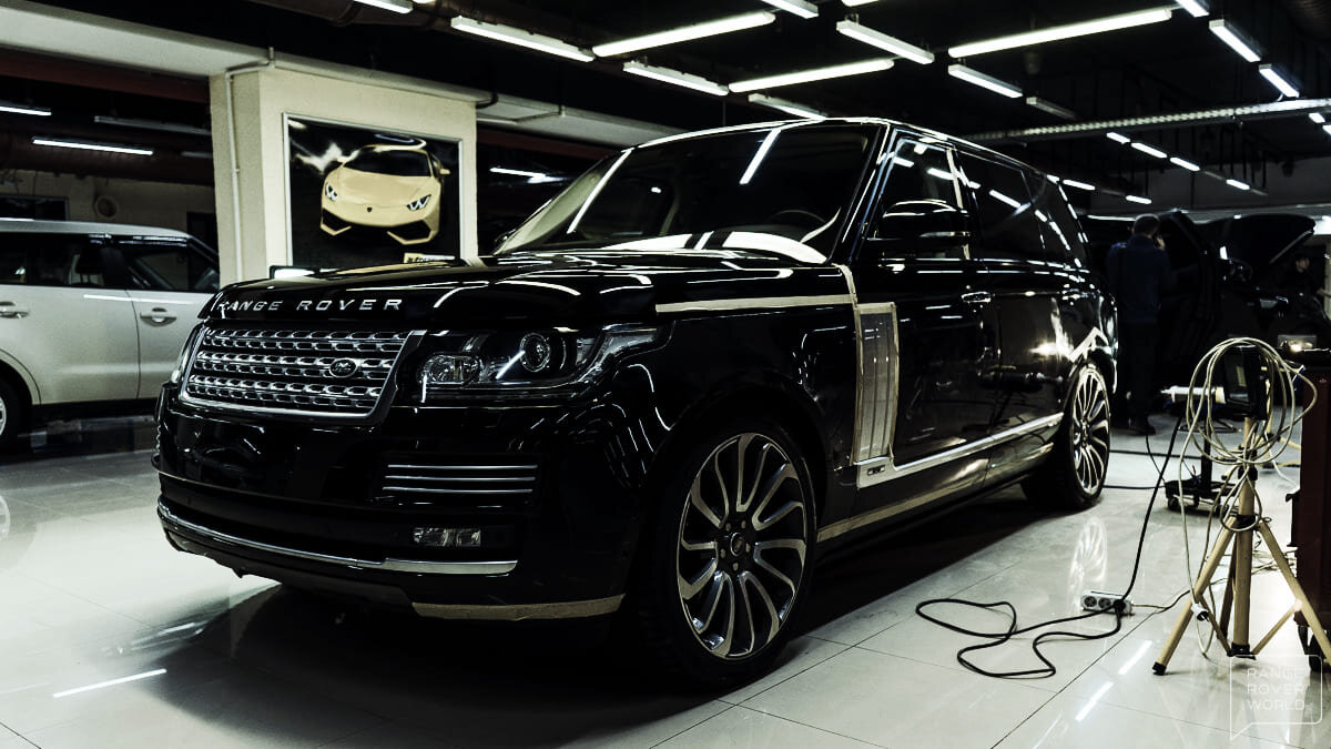 Полировка кузова Range Rover | lr-expert | Дзен