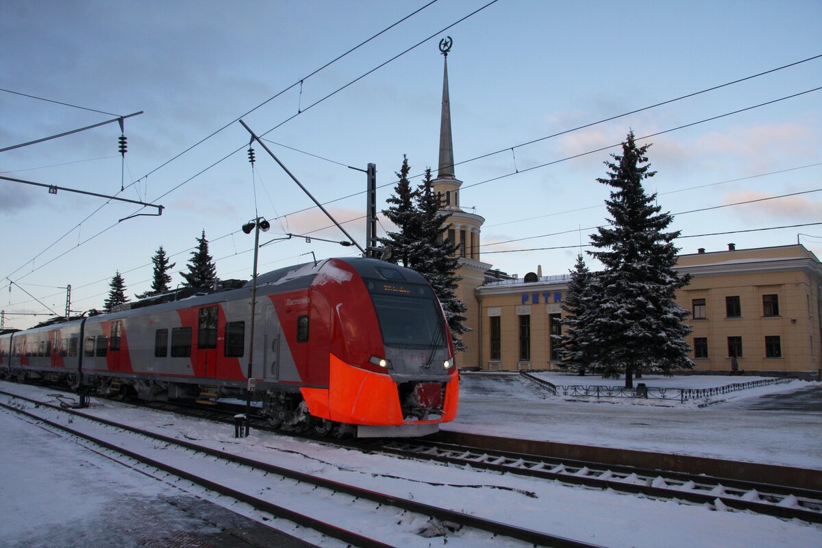 Ласточка на вокзале Петрозаводска. Фото Яндекс. Картинки