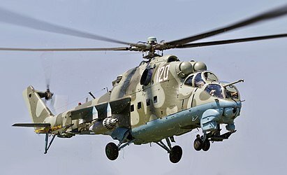 Ми-24 (по классификации НАТО: Hind — «Лань») — советский/российский ударный вертолёт разработки ОКБ М. Л. Миля. Неофициальное название — «Крокодил».
