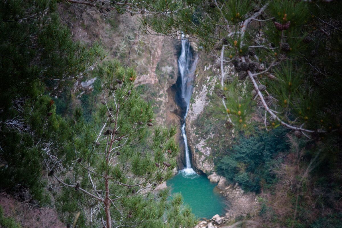 Агурские водопады Canon 70D