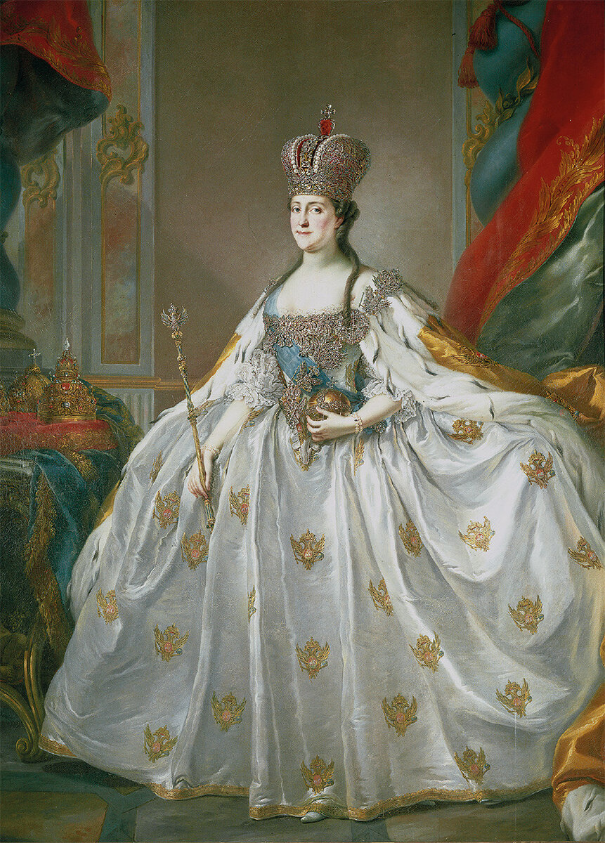 Стефано Торелли. Портрет императрицы Екатерины II (между 1763 и 1766). Русский музей
