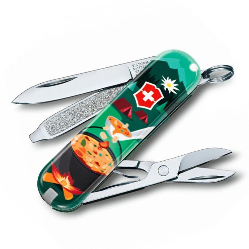Мультитул Victorinox Classic Swiss Mountain Dinner, 2050 руб. 
