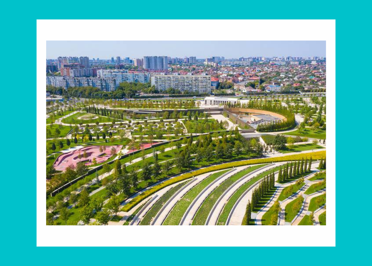 Наш знаменитый парк Галицкого.