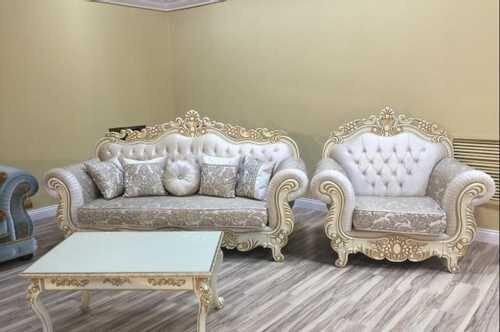 Размеры: Диван:В130*Ш235*Г95 Кресло: В130*Ш135*Г95