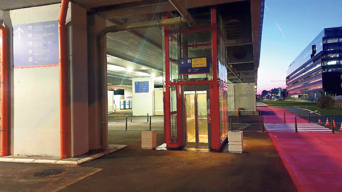 Железнодорожная станция "Нови-Београд" после ремонта. Фото: www.politika.rs