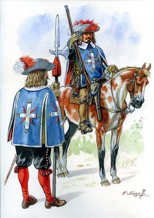 Гвардейские Мушкетёры Людовика XIII.