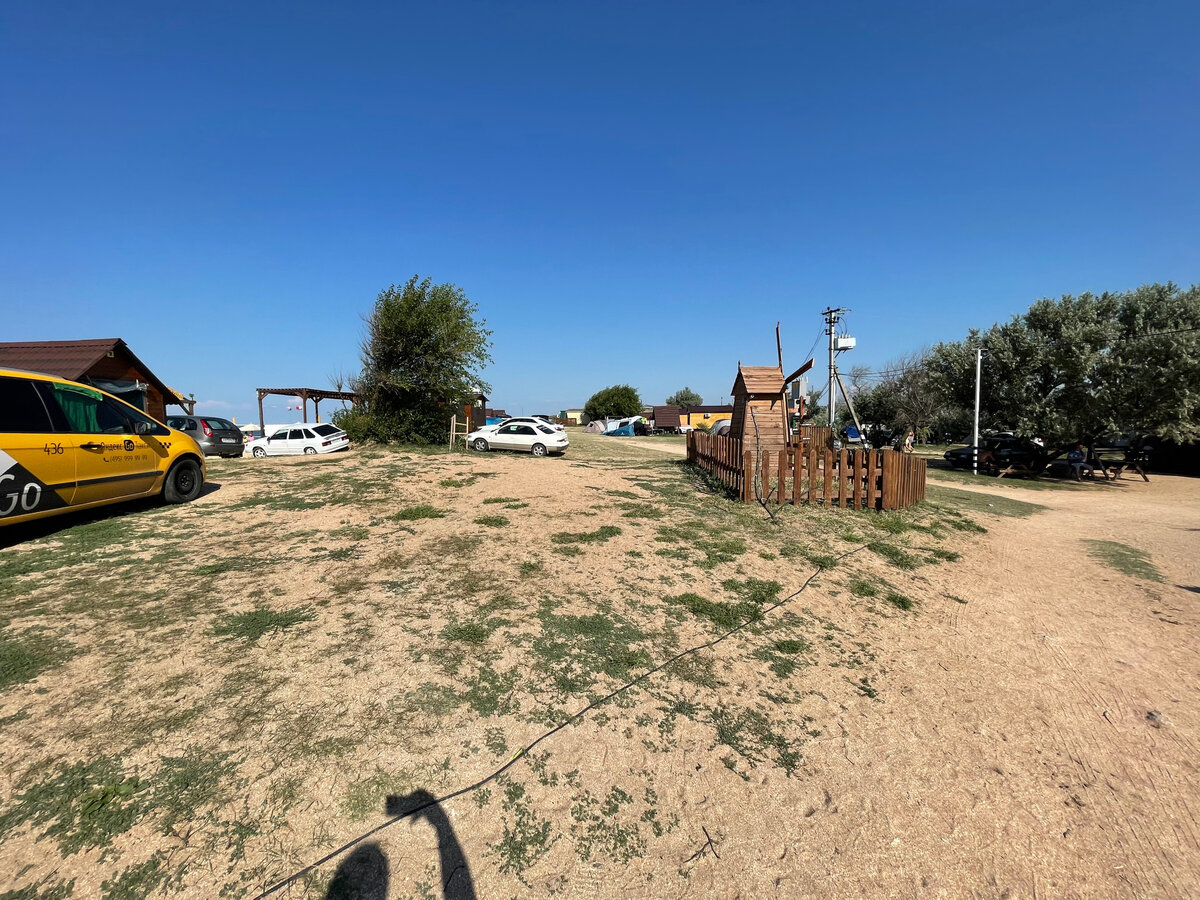 Территория кемпинга