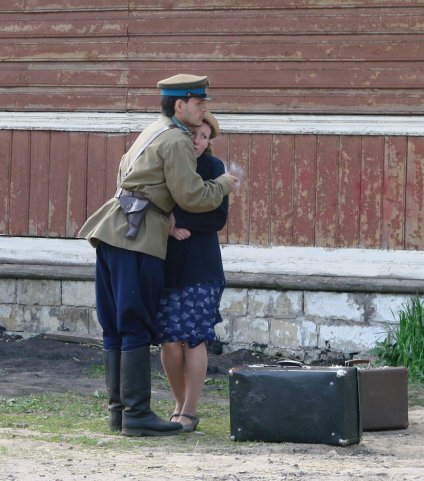 Фото Авакова Владимира "Утомлённые солнцем 2: Предстояние"  - съёмки. 2008 год. Шушары. 
