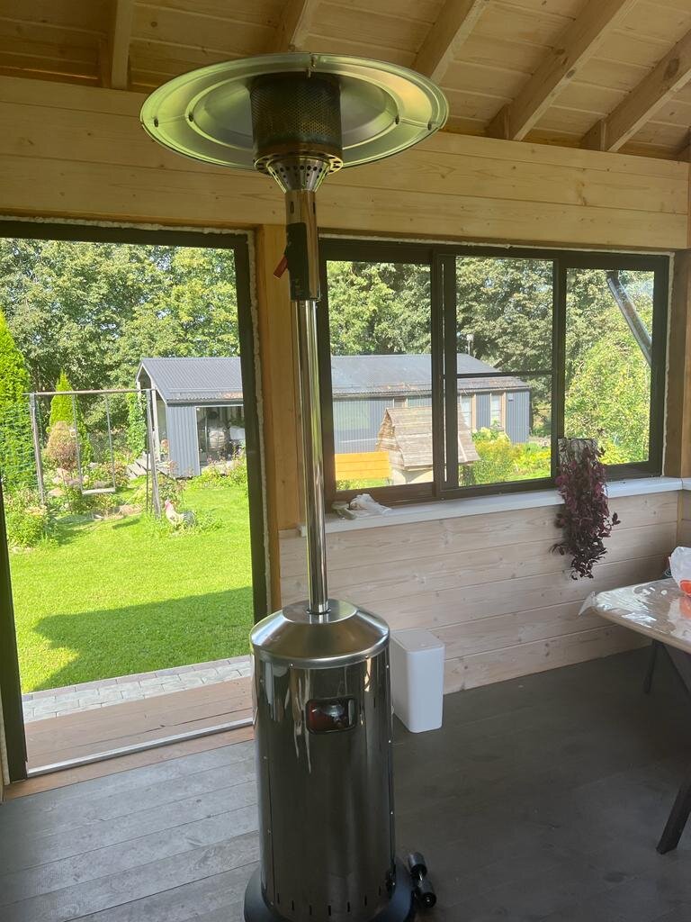 Уличный газовый обогреватель ENDERS ELEGANCE с газовым баллоном на 27л